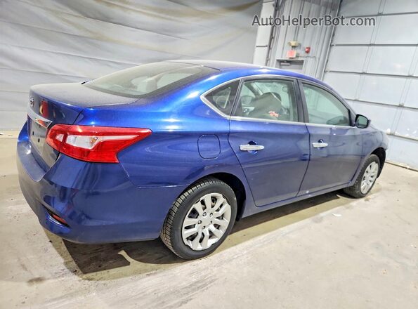 3N1AB7AP3HY331114 2017 NISSAN SENTRA Blue უკანა მარჯვენა