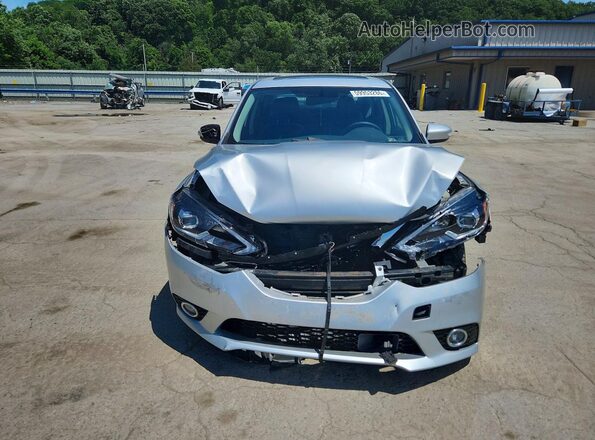 3N1AB7AP3HY336751 2017 NISSAN SENTRA Silver Front view