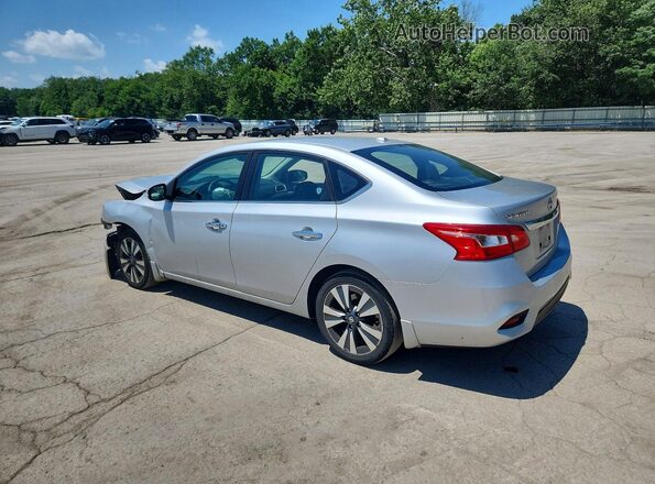 3N1AB7AP3HY336751 2017 NISSAN SENTRA Silver Rear left