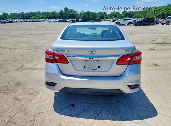 3N1AB7AP3HY336751 2017 NISSAN SENTRA Silver Rear view