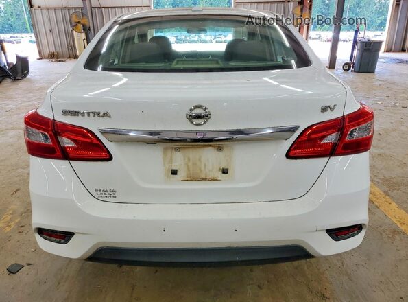 3N1AB7AP3HY342582 2017 NISSAN SENTRA Белый Вид сзади