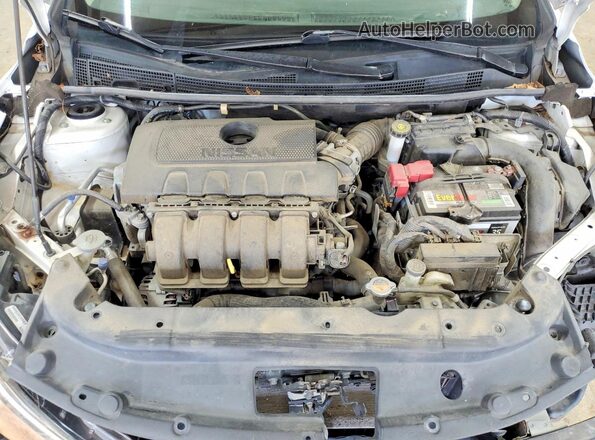 3N1AB7AP3HY342582 2017 NISSAN SENTRA Белый Вид задней части салона