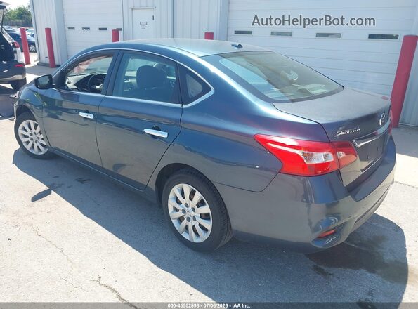 3N1AB7AP3HY356188 2017 NISSAN SENTRA Gray Trasero izquierdo