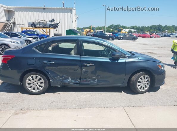 3N1AB7AP3HY356188 2017 NISSAN SENTRA Gray Vista interior trasera