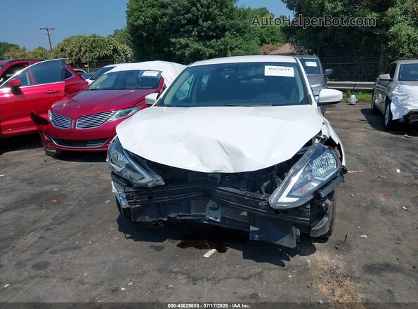 3N1AB7AP3HY371838 2017 NISSAN SENTRA White Սարքավորումների վահանակի տեսք