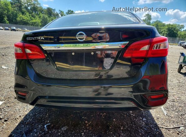 3N1AB7AP3HY378868 2017 NISSAN SENTRA Black Vista trasera