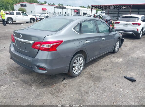 3N1AB7AP3HY380989 2017 NISSAN SENTRA Gray Rear right