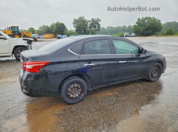 3N1AB7AP3HY385738 2017 NISSAN SENTRA Black Հետևի աջ