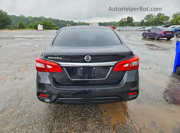 3N1AB7AP3HY385738 2017 NISSAN SENTRA Black Հետևի տեսք