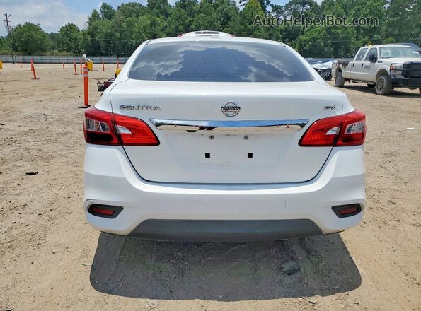 3N1AB7AP3HY398862 2017 NISSAN SENTRA White უკანა ხედი