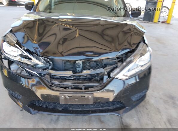 3N1AB7AP3HY399705 2017 NISSAN SENTRA Черный Вид спереди