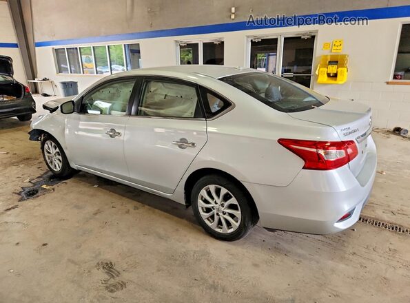 3N1AB7AP3JL625325 2018 NISSAN SENTRA Silver Հետևի ձախ