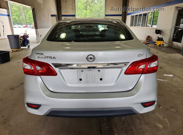 3N1AB7AP3JL625325 2018 NISSAN SENTRA Silver Հետևի տեսք