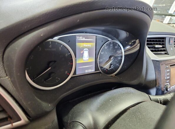 3N1AB7AP3JL625325 2018 NISSAN SENTRA Silver Սարքավորումների վահանակի տեսք