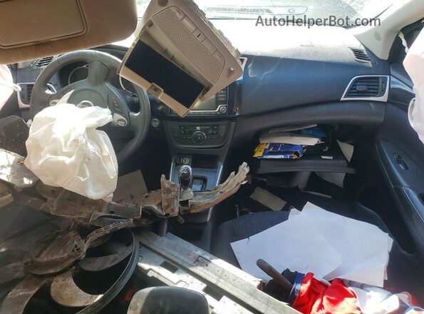 3N1AB7AP3JY209312 2018 NISSAN SENTRA Black წინა პანელის ხედი