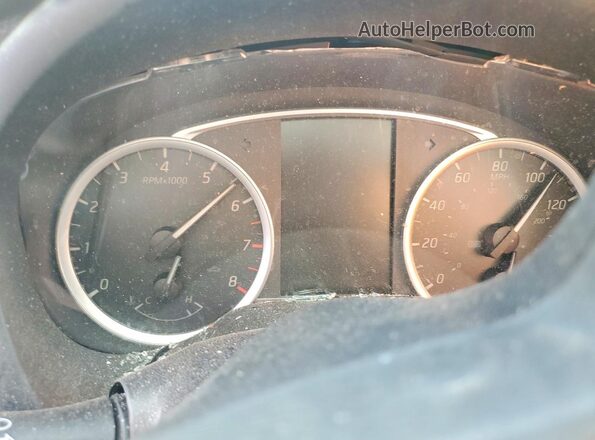 3N1AB7AP3JY209312 2018 NISSAN SENTRA Black ხელსაწყოთა პანელის ხედი