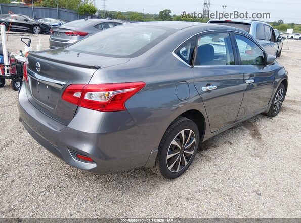 3N1AB7AP3JY219046 2018 NISSAN SENTRA Gray Rear right