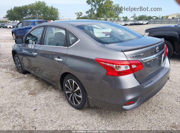 3N1AB7AP3JY219046 2018 NISSAN SENTRA Gray Rear left