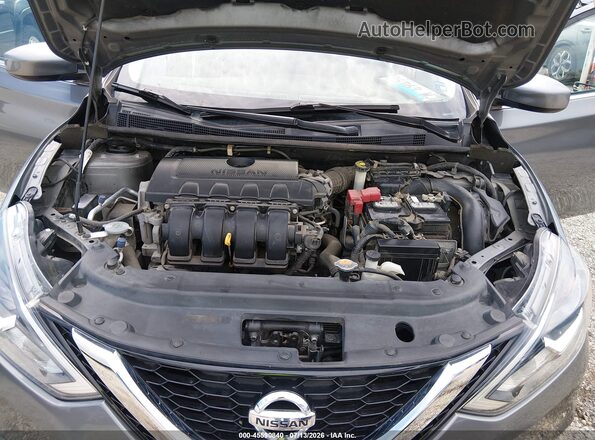 3N1AB7AP3JY219046 2018 NISSAN SENTRA Gray Rear view