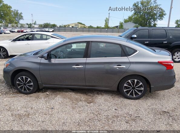 3N1AB7AP3JY219046 2018 NISSAN SENTRA Gray 360 interior view