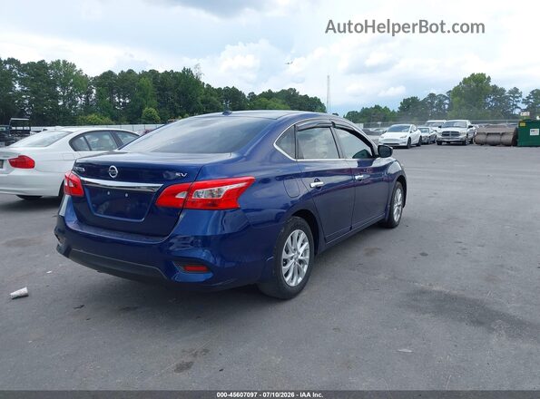 3N1AB7AP3JY226126 2018 NISSAN SENTRA Blue Rear right