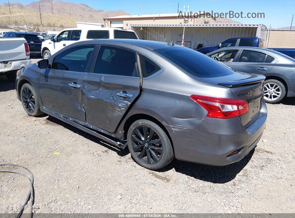 3N1AB7AP3JY237448 2018 NISSAN SENTRA Black Հետևի ձախ