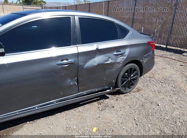 3N1AB7AP3JY237448 2018 NISSAN SENTRA Black Դիմացի տեսք