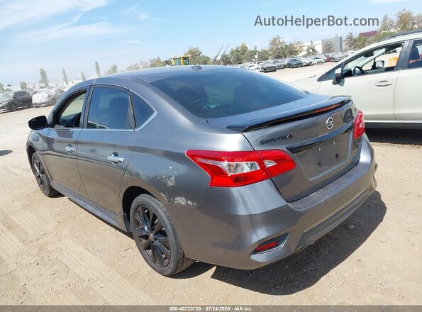 3N1AB7AP3JY238549 2018 NISSAN SENTRA Gray Rear left