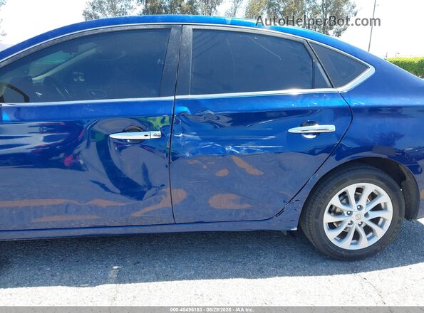 3N1AB7AP3JY249163 2018 NISSAN SENTRA Blue Widok z przodu