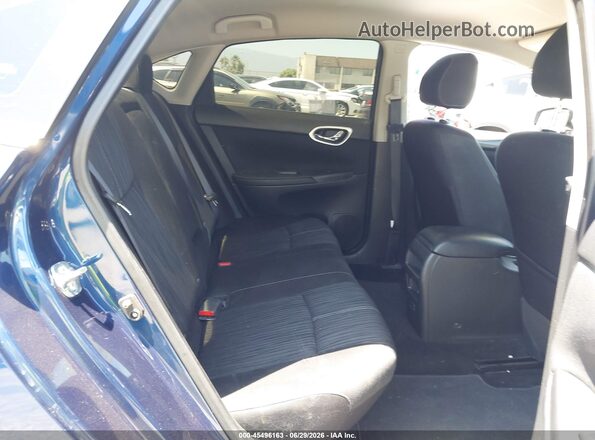 3N1AB7AP3JY249163 2018 NISSAN SENTRA Blue Widok naklejki z numerem VIN