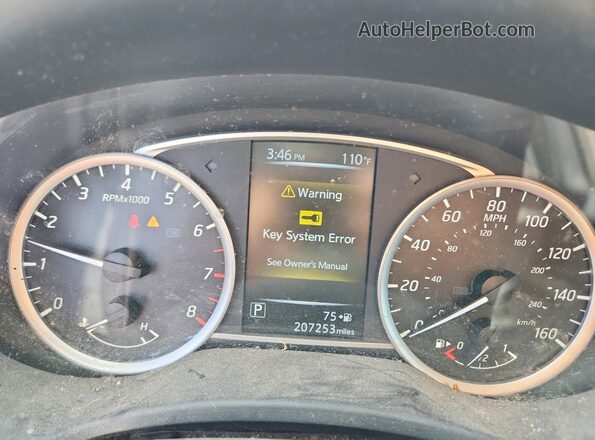 3N1AB7AP3JY259062 2018 NISSAN SENTRA Red Instrument cluster view