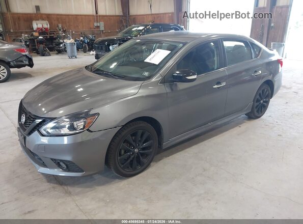 3N1AB7AP3JY263290 2018 NISSAN SENTRA Gray Front left