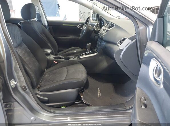 3N1AB7AP3JY263290 2018 NISSAN SENTRA Gray Front interior view
