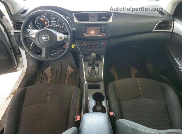 3N1AB7AP3JY301892 2018 NISSAN SENTRA White Widok deski rozdzielczej