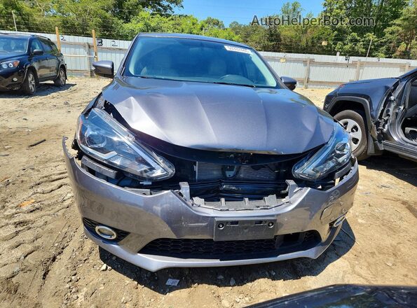3N1AB7AP3JY305750 2018 NISSAN SENTRA Gray Դիմացի տեսք