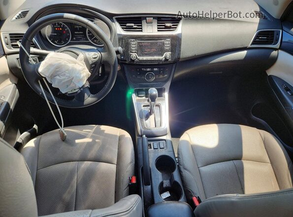 3N1AB7AP3JY305750 2018 NISSAN SENTRA Gray Առջևի վահանակի տեսք