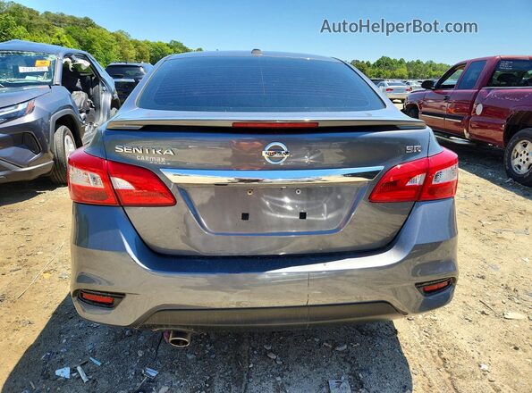 3N1AB7AP3JY305750 2018 NISSAN SENTRA Gray Հետևի տեսք