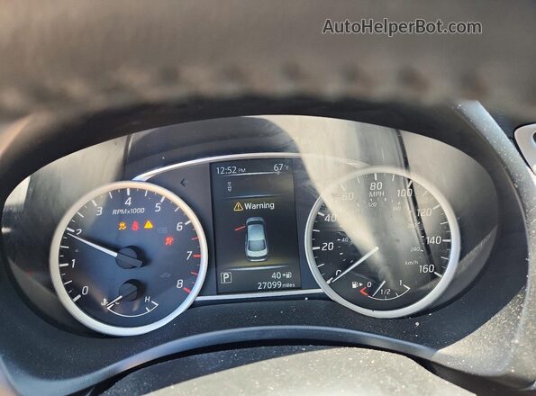 3N1AB7AP3JY305750 2018 NISSAN SENTRA Gray Սարքավորումների վահանակի տեսք