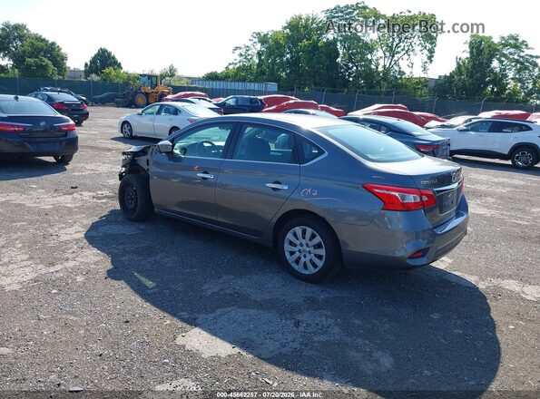 3N1AB7AP3JY331345 2018 NISSAN SENTRA Gray Tył lewy