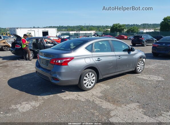 3N1AB7AP3JY331345 2018 NISSAN SENTRA Gray Tył prawy