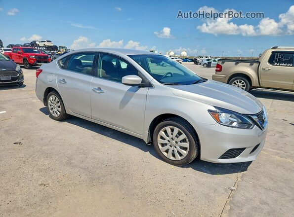 3N1AB7AP3JY337243 2018 NISSAN SENTRA Silver Առջևի աջ