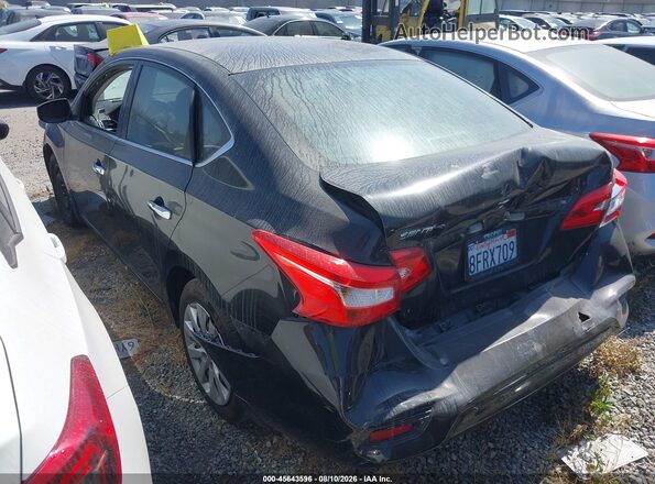 3N1AB7AP3JY346637 2018 NISSAN SENTRA Black Rear left