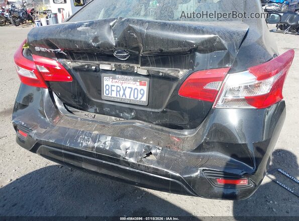 3N1AB7AP3JY346637 2018 NISSAN SENTRA Black Front view