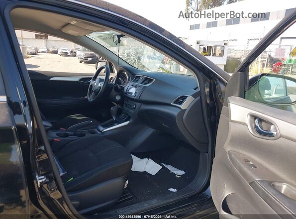 3N1AB7AP3JY346637 2018 NISSAN SENTRA Black Front interior view