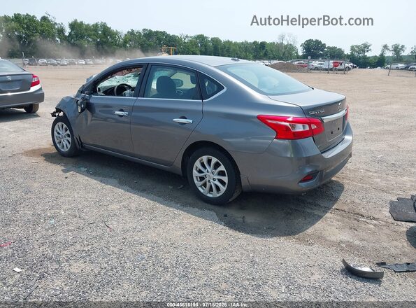 3N1AB7AP3KL605853 2019 NISSAN SENTRA Gray Tył lewy