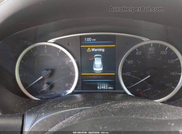3N1AB7AP3KL605853 2019 NISSAN SENTRA Gray Widok tylnych siedzeń