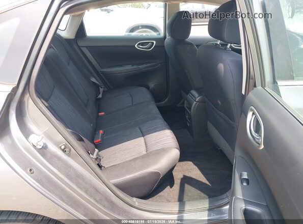 3N1AB7AP3KL605853 2019 NISSAN SENTRA Gray Widok naklejki z numerem VIN