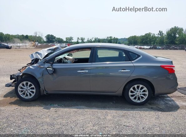 3N1AB7AP3KL605853 2019 NISSAN SENTRA Gray 