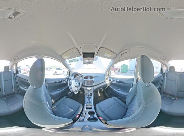 3N1AB7AP3KL616156 2019 NISSAN SENTRA Gray Widok naklejki z numerem VIN