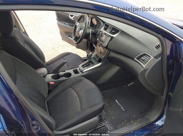 3N1AB7AP3KY205357 2019 NISSAN SENTRA Blue Սալոնի դիմացի տեսք